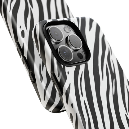 osbina | The Bengal Bold Stripe Case in White + Black | The Season Collective