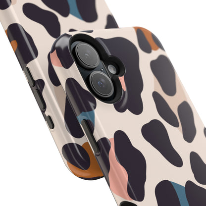 osbina | MagSafe compatible for iPhone | Leopard Luxe Color Pop Leopard Print Phone Case | Modern Muse Collection