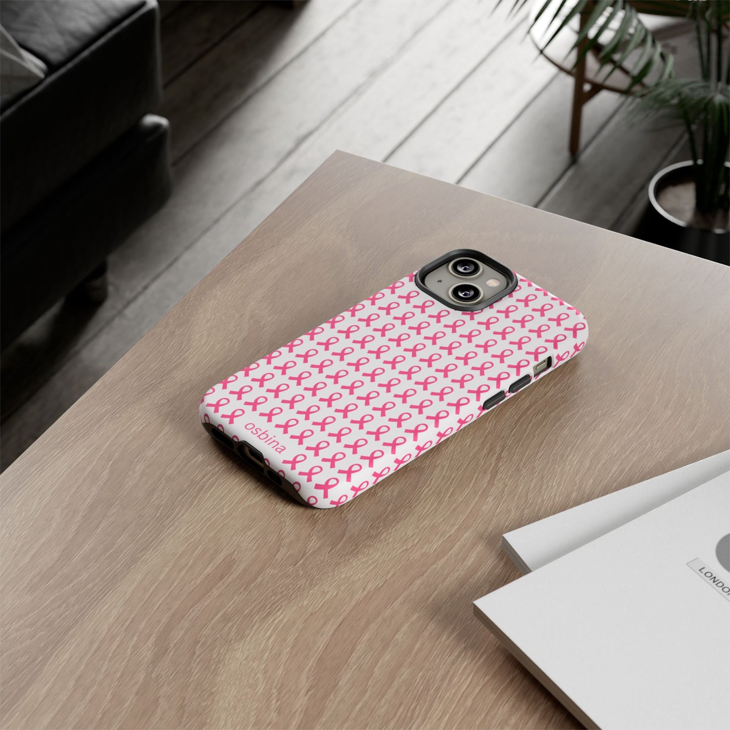 osbina | Limited Edition The Side by Side Pink Ribbon Case in Light Pink + Soft Pink + Hot Pink | The Pink October Collection | Inspired By