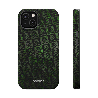 osbina | MagSafe compatible for iPhone | Skull & Crossbones Phone Case | Season Collective Collection