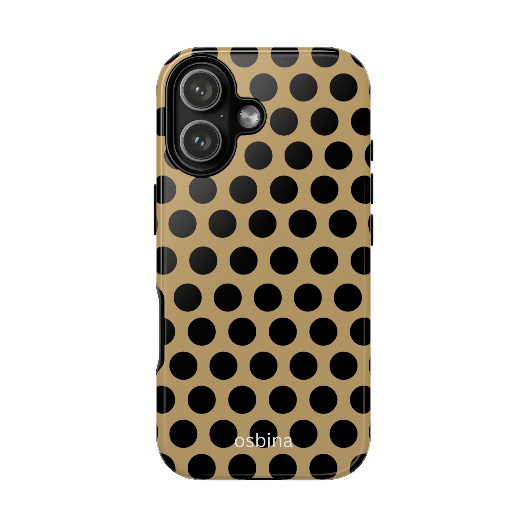osbina | Camel Noir Dots, Designer Case