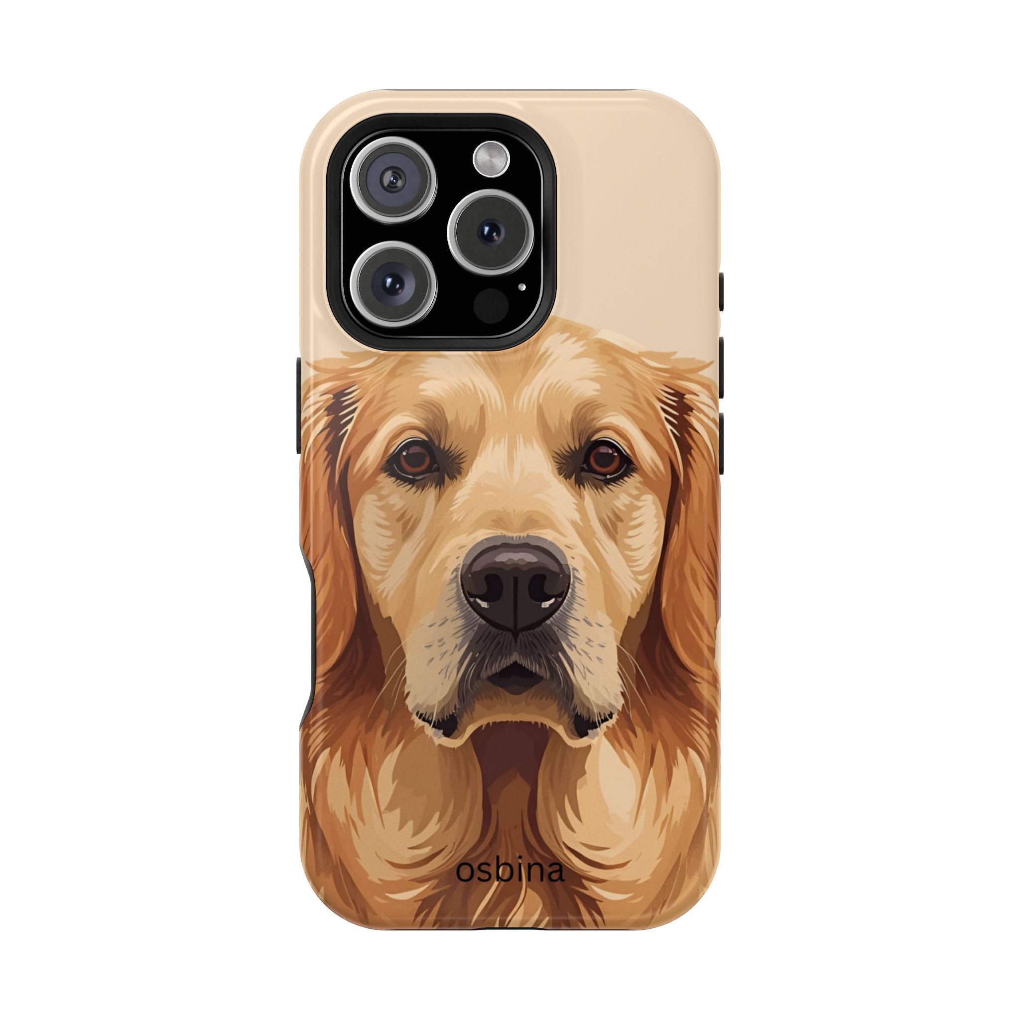 osbina | MagSafe for iPhone | The Golden Retriever Designer Case