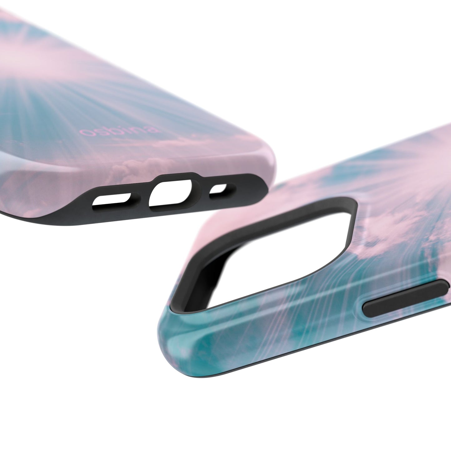 osbina | MagSafe compatible for iPhone | The Sunburst Skies Case | YAYOU Collection Supporting Shine Like Sable