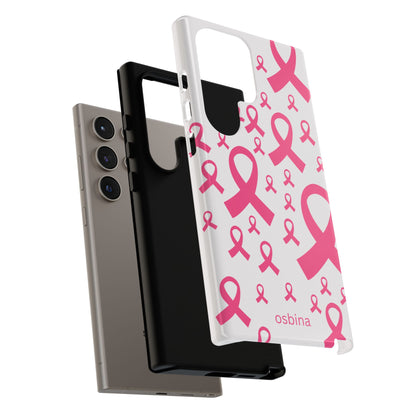 osbina | Limited Edition Strength in Ribbons Case in Light Pink + Soft Pink + Hot Pink | The Pink October Collection | Inspired By