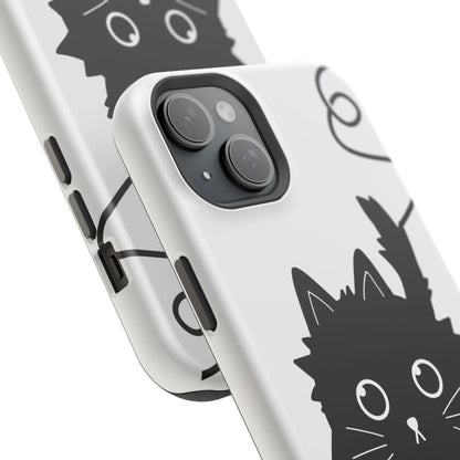 osbina | MagSafe compatible for iPhone | Midnight Couture Cat Phone Case | Season Collective Collection