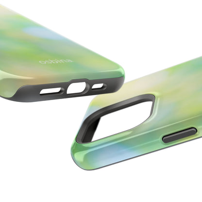 osbina | MagSafe compatible for iPhone | The Veridian Orbs Phone Case | Color Edit Collection