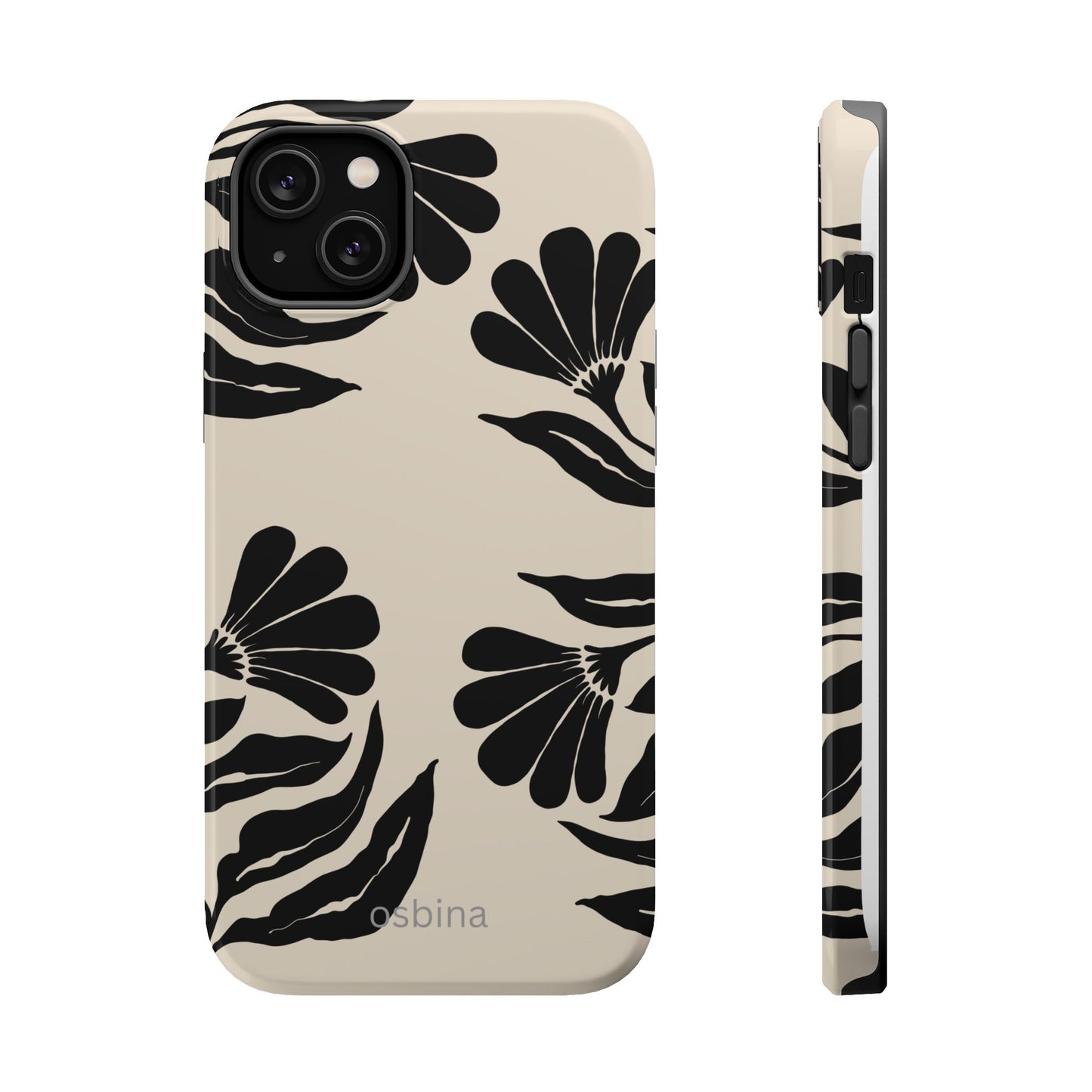osbina | MagSafe for iPhone | Obsidian Bloom Designer Case