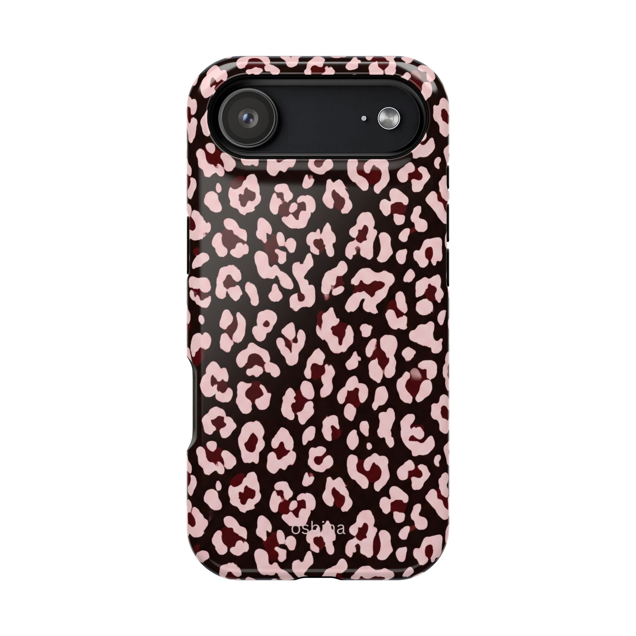 osbina | MagSafe | Chocolate Pink Leopard Designer Case