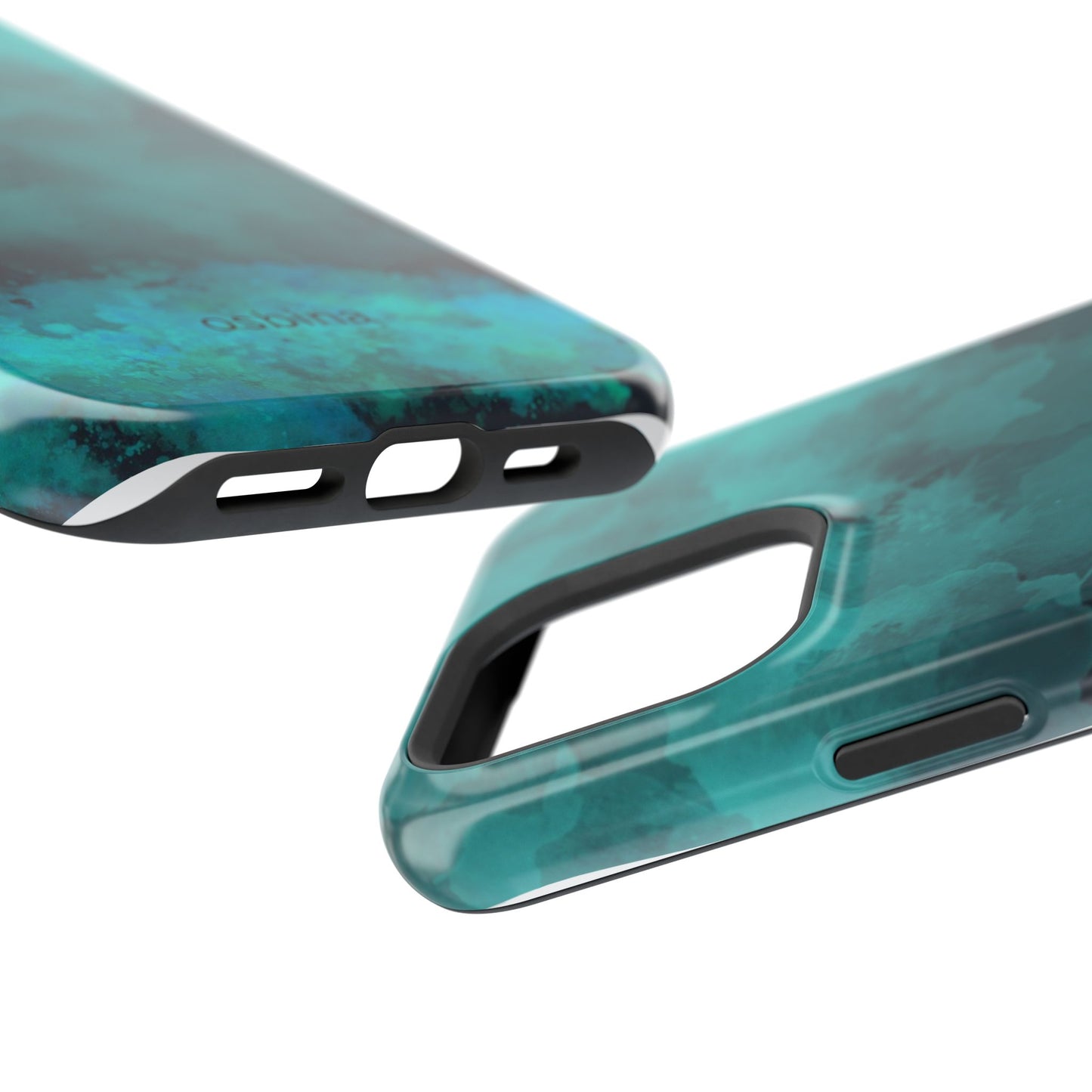 osbina | MagSafe compatible for iPhone | Midnight Aurora Phone Case | Modern Muse Collection