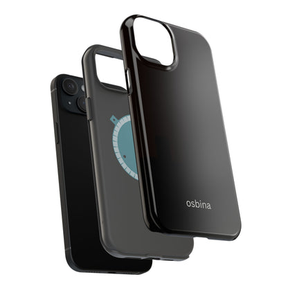 osbina | MagSafe compatible for iPhone | The Onyx Phone Case | Modern Man Collection