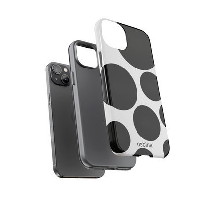 osbina | The Noir Bubbles Phone Case | Modern Muse Collection