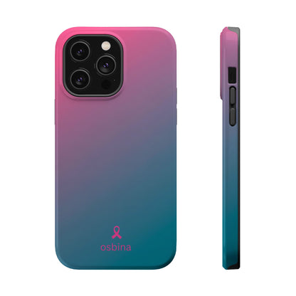 YAYOU MagSafe for iPhone | Teal Horizon Designer Case | osbina