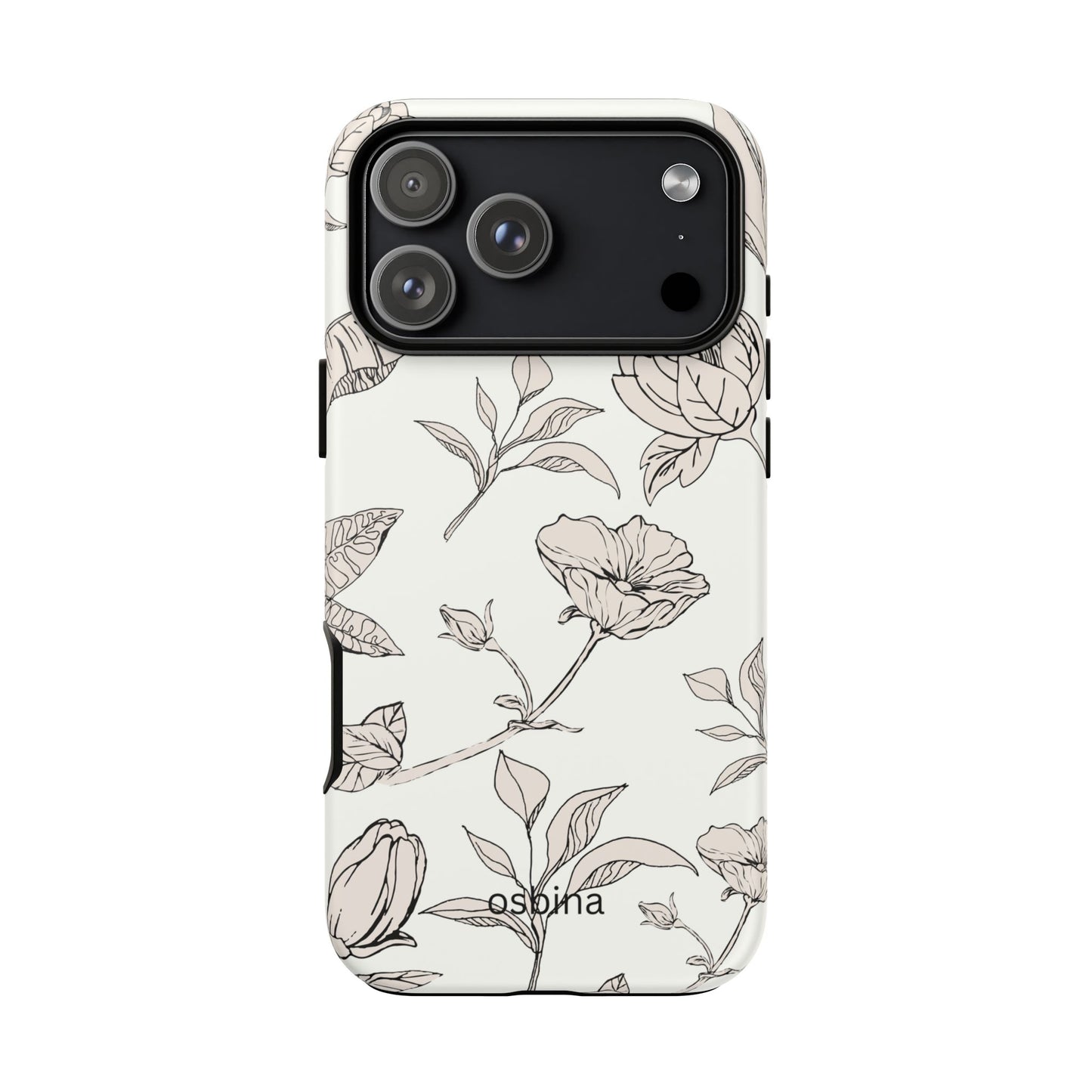 osbina | Silhouette Bloom Phone Case | Modern Muse Collection