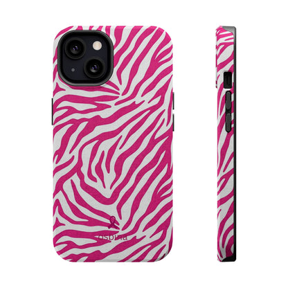YAYOU MagSafe for iPhone | The Pink Zebra Designer Case | osbina