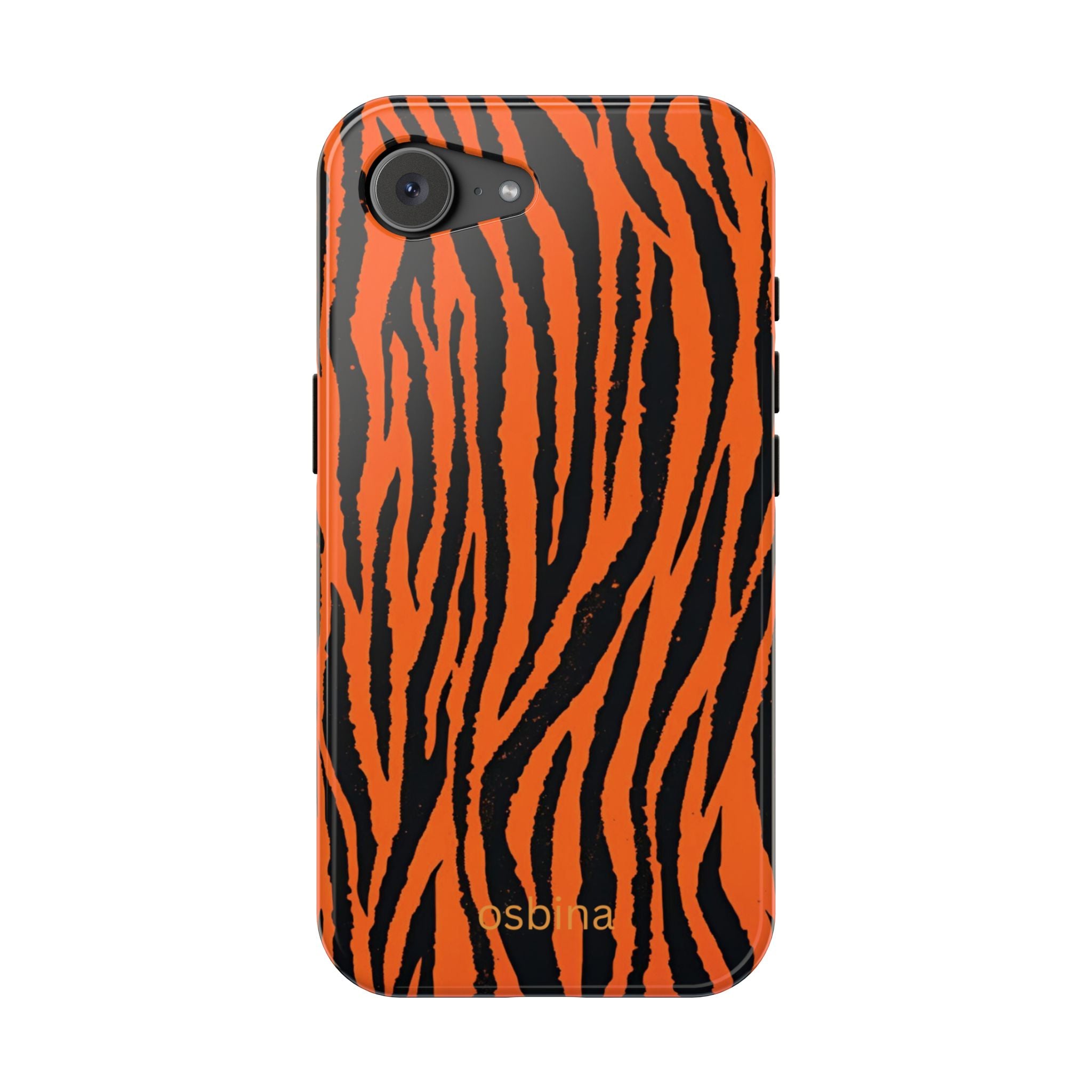 osbina | Tiger, But Make It Chic — The Bengal Stripe Case in Orange + Black | The Season Collective