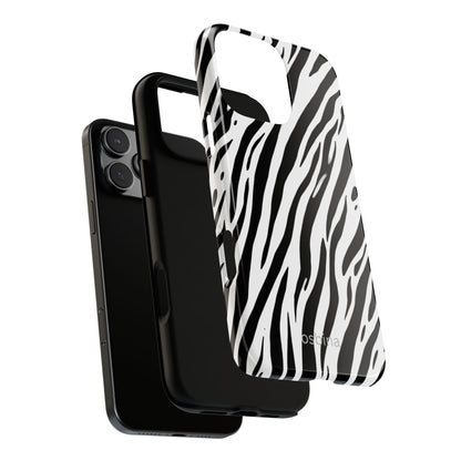osbina | The Bengal Bold Stripe Case in White + Black | The Season Collective