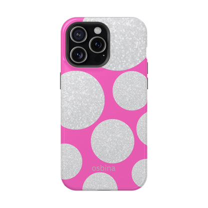 osbina | MagSafe compatible for iPhone | The Sparkling Bubbles Case | YAYOU Collection Supporting Shine Like Sable