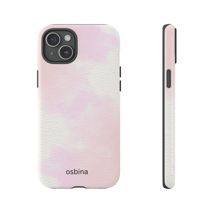osbina | Pink Cotton Cloud Phone Case | Modern Muse Collection