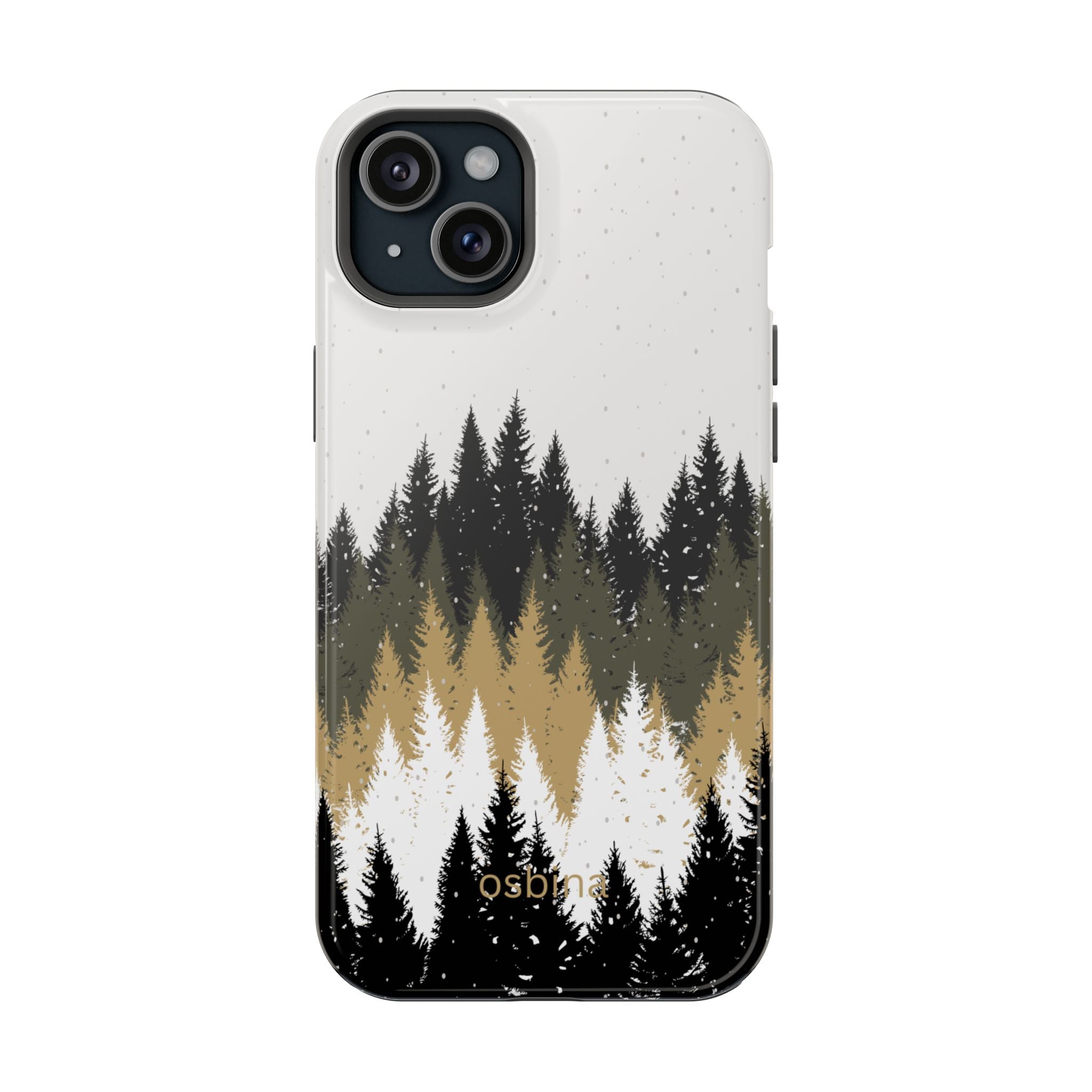 osbina | MagSafe for iPhone | The Woodland Pines Designer Case