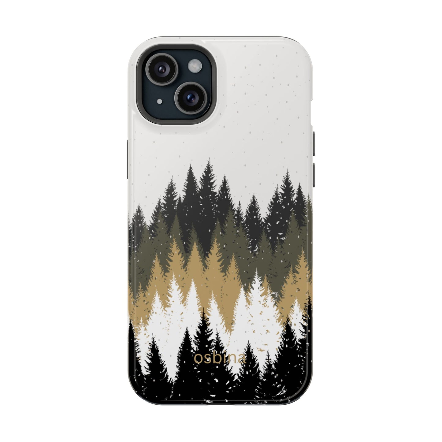 osbina | MagSafe for iPhone | The Woodland Pines Designer Case