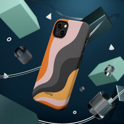 osbina | MagSafe Compatible for iPhone | The Case That Says “Fall, But Make It Fashion” | Retro Swirl Edition | The Season Collective