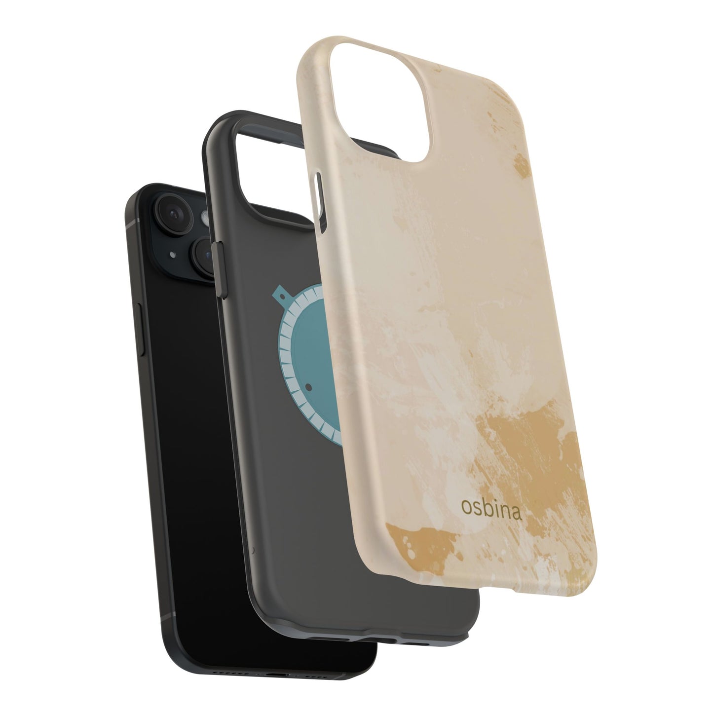 osbina | MagSafe compatible for iPhone | The Aureum Phone Case | Color Edit Collection