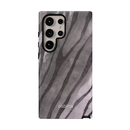 osbina | Stripes on Point — The Muted Gray + Black Tiger Case | The Season Collective