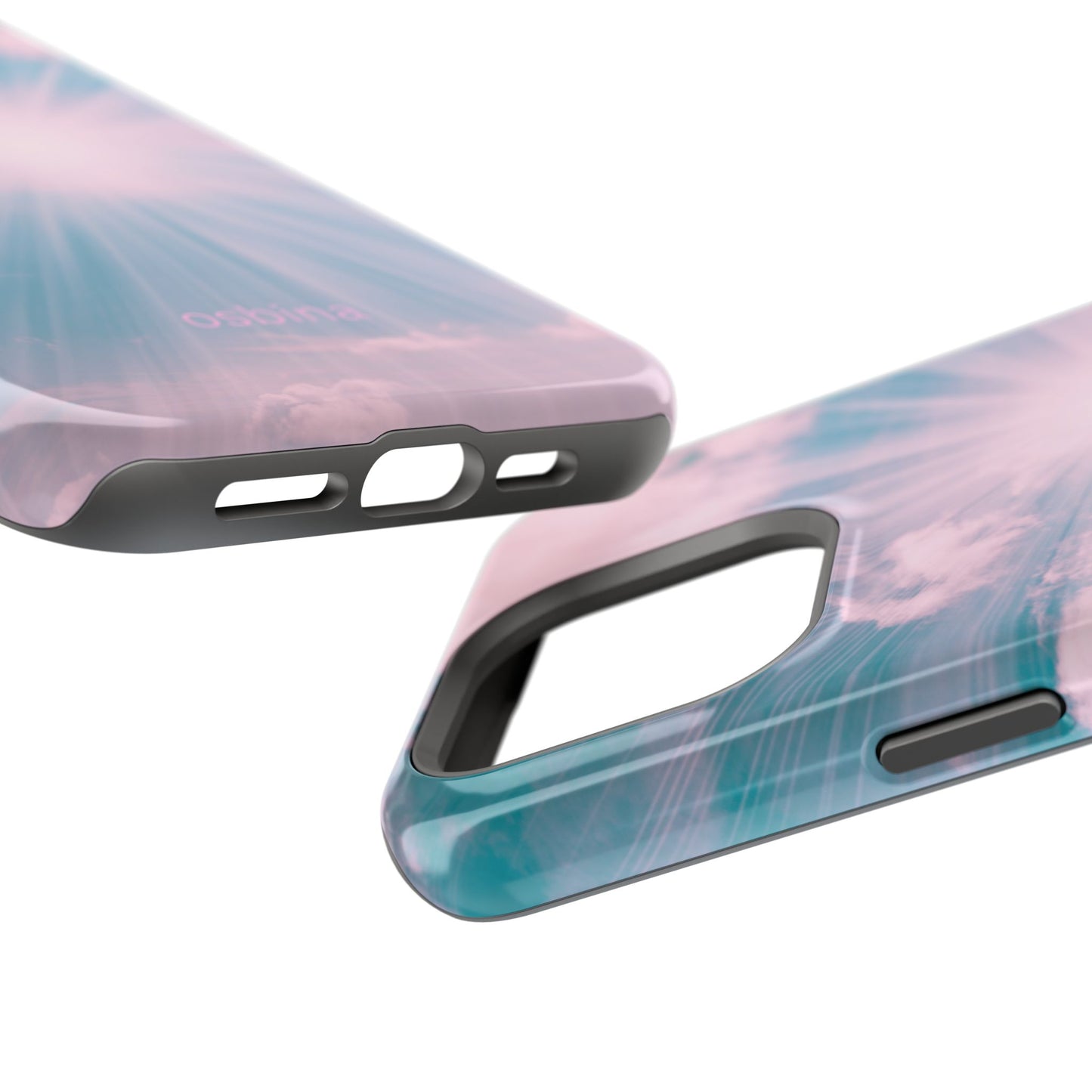 osbina | MagSafe compatible for iPhone | The Sunburst Skies Case | YAYOU Collection Supporting Shine Like Sable