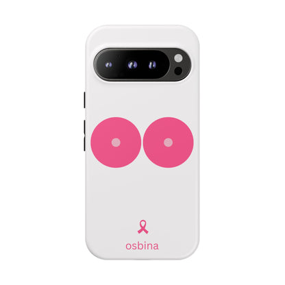 osbina | Limited Edition The Check Your Tatas Case in Light Pink + Soft Pink + Hot Pink | The Pink October Collection | Inspired By