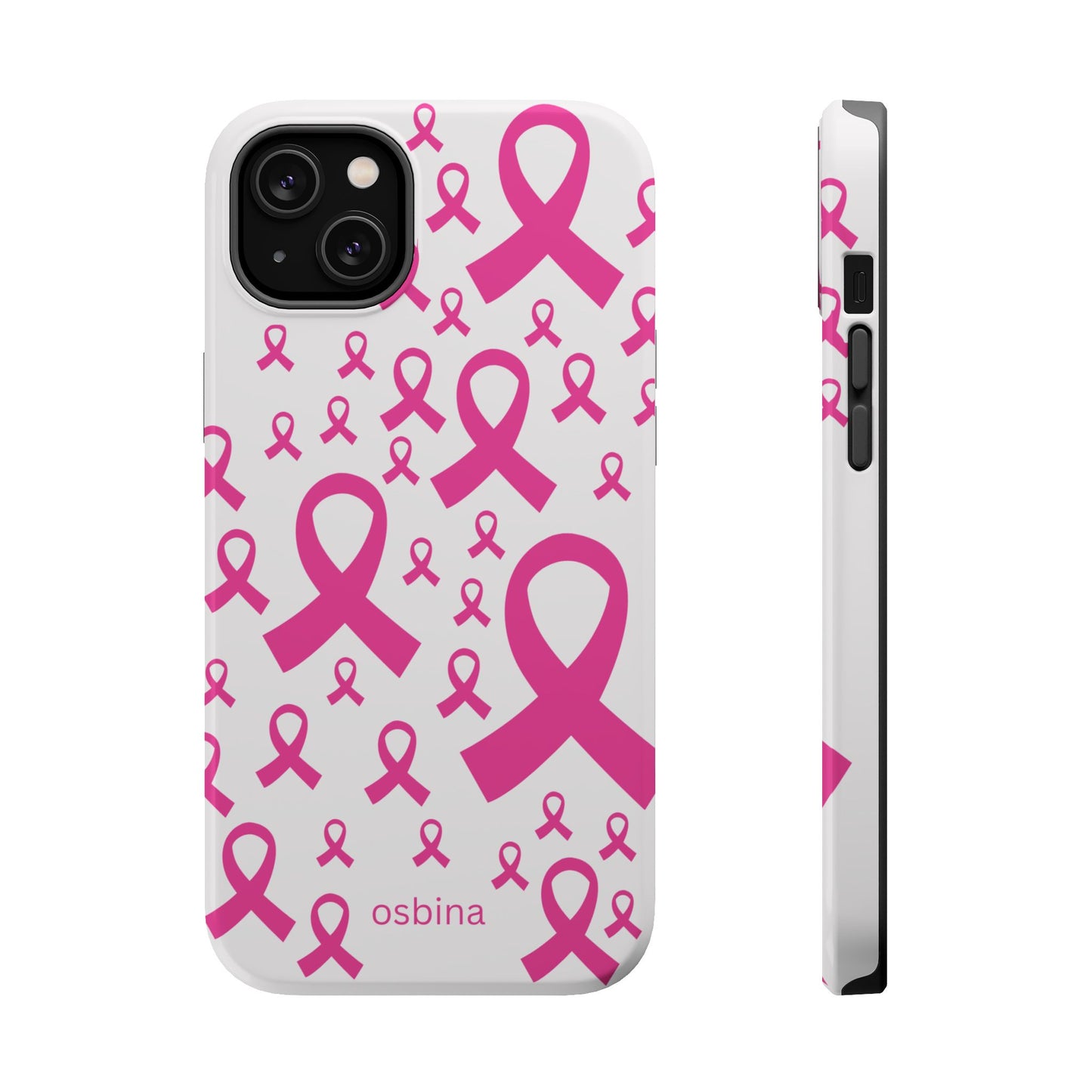 YAYOU MagSafe for iPhone | Strength in Ribbons Designer Case | osbina