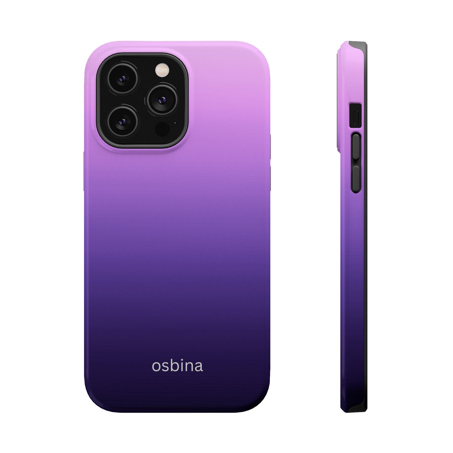 osbina | MagSafe compatible for iPhone | The Violet Haze Phone Case | Color Edit Collection