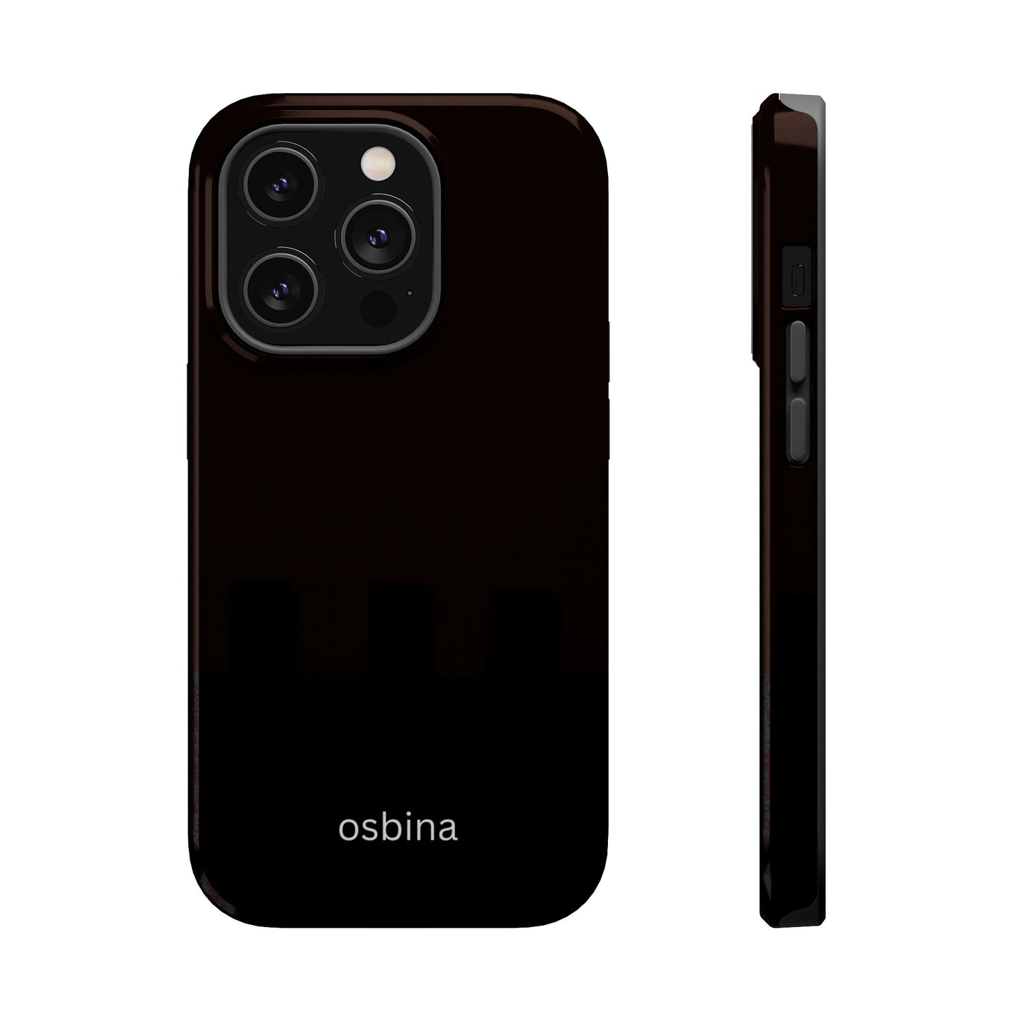osbina | MagSafe compatible for iPhone | The Onyx Phone Case | Modern Man Collection