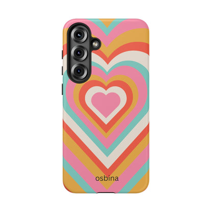 osbina | Heart Nouveau Phone Case | Modern Muse Collection