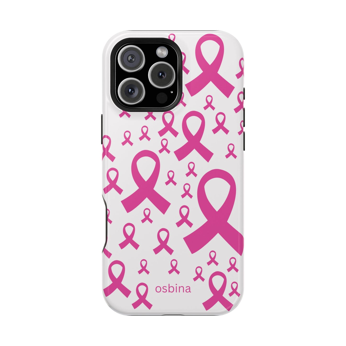 YAYOU MagSafe for iPhone | Strength in Ribbons Designer Case | osbina