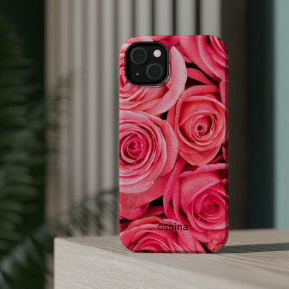 osbina | MagSafe compatible for iPhone | The Roselle Phone Case | Modern Muse Collection