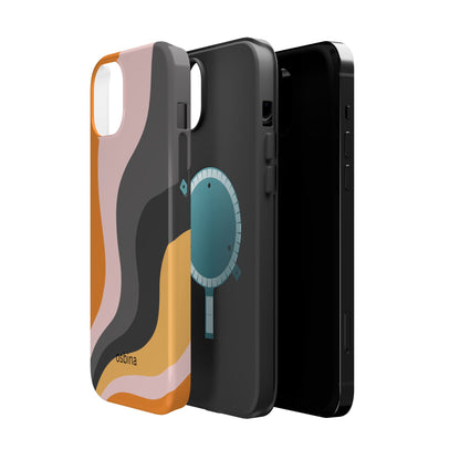 osbina | MagSafe Compatible for iPhone | The Case That Says “Fall, But Make It Fashion” | Retro Swirl Edition | The Season Collective