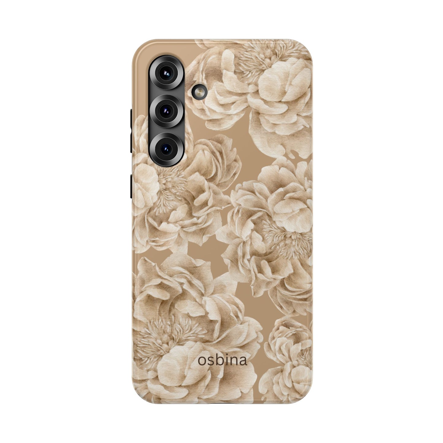 osbina | Peony Latte Designer Case
