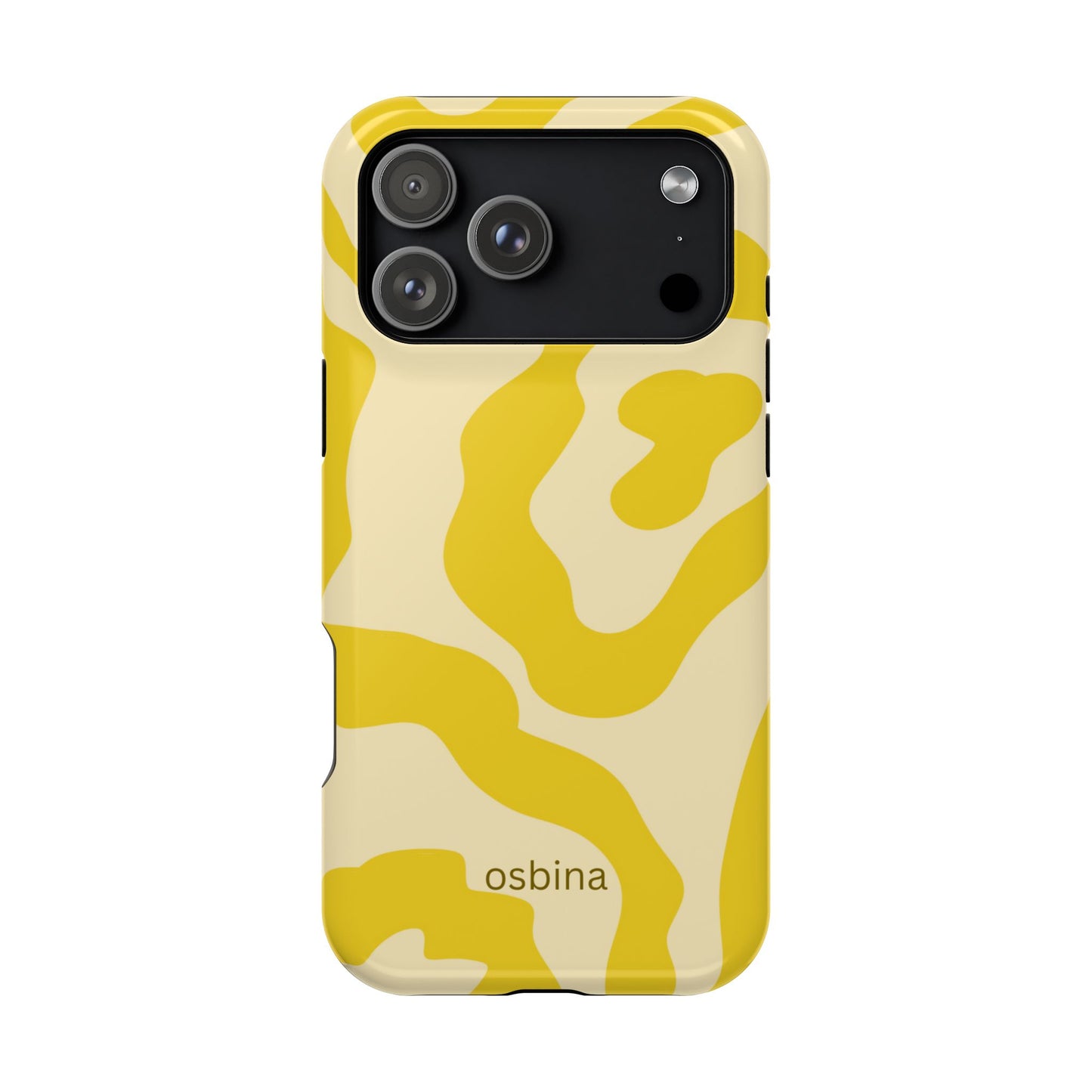 osbina | MagSafe compatible for iPhone | The Mustard Muse Phone Case | Color Edit Collection