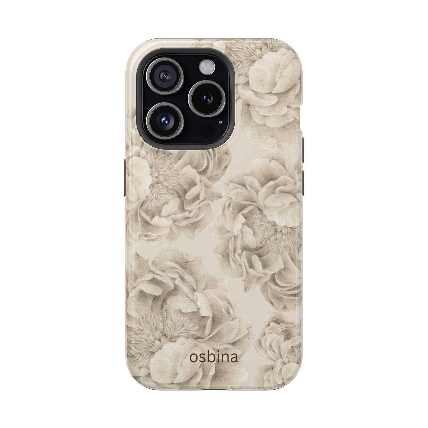 osbina | Peony Sand Designer Case