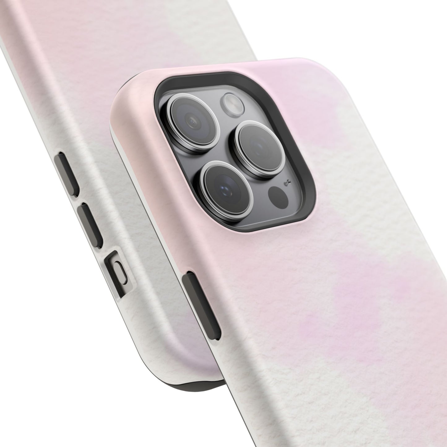 osbina | MagSafe compatible for iPhone | Pink Cotton Cloud Phone Case | Modern Muse Collection
