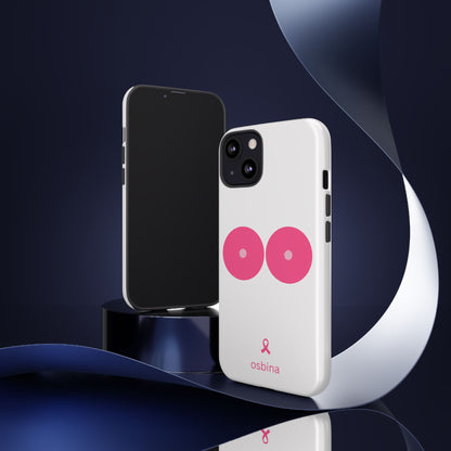osbina | Limited Edition The Check Your Tatas Case in Light Pink + Soft Pink + Hot Pink | The Pink October Collection | Inspired By