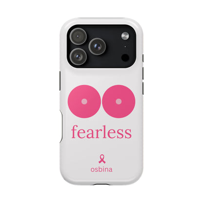 osbina |  MagSafe compatible for iPhone | Limited Edition The Fearless Tatas Case in Light Pink + Soft Pink + Hot Pink | The Pink October Collection | Inspired By