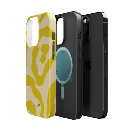 osbina | MagSafe compatible for iPhone | The Mustard Muse Phone Case | Color Edit Collection