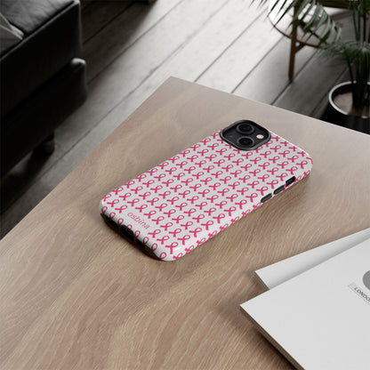 osbina | Limited Edition The Side by Side Pink Ribbon Case in Light Pink + Soft Pink + Hot Pink | The Pink October Collection | Inspired By