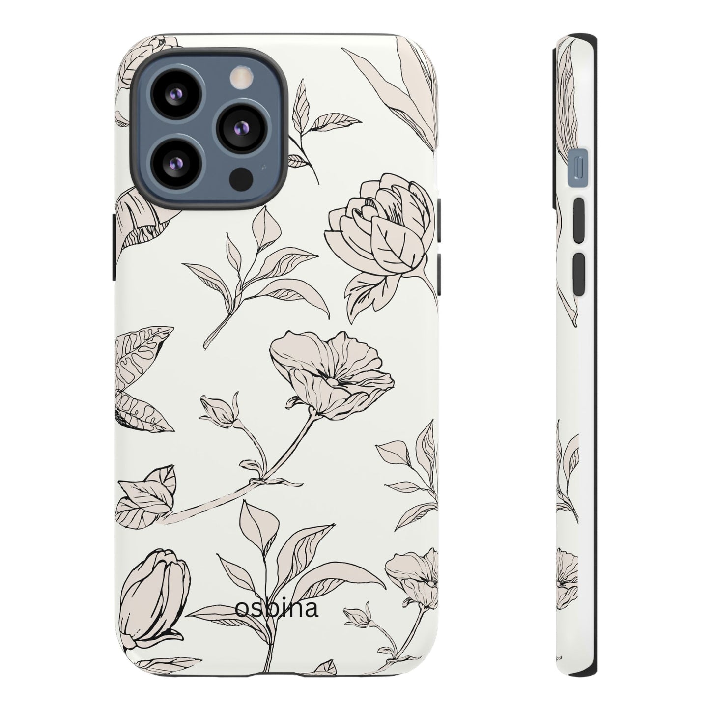 osbina | Silhouette Bloom Phone Case | Modern Muse Collection