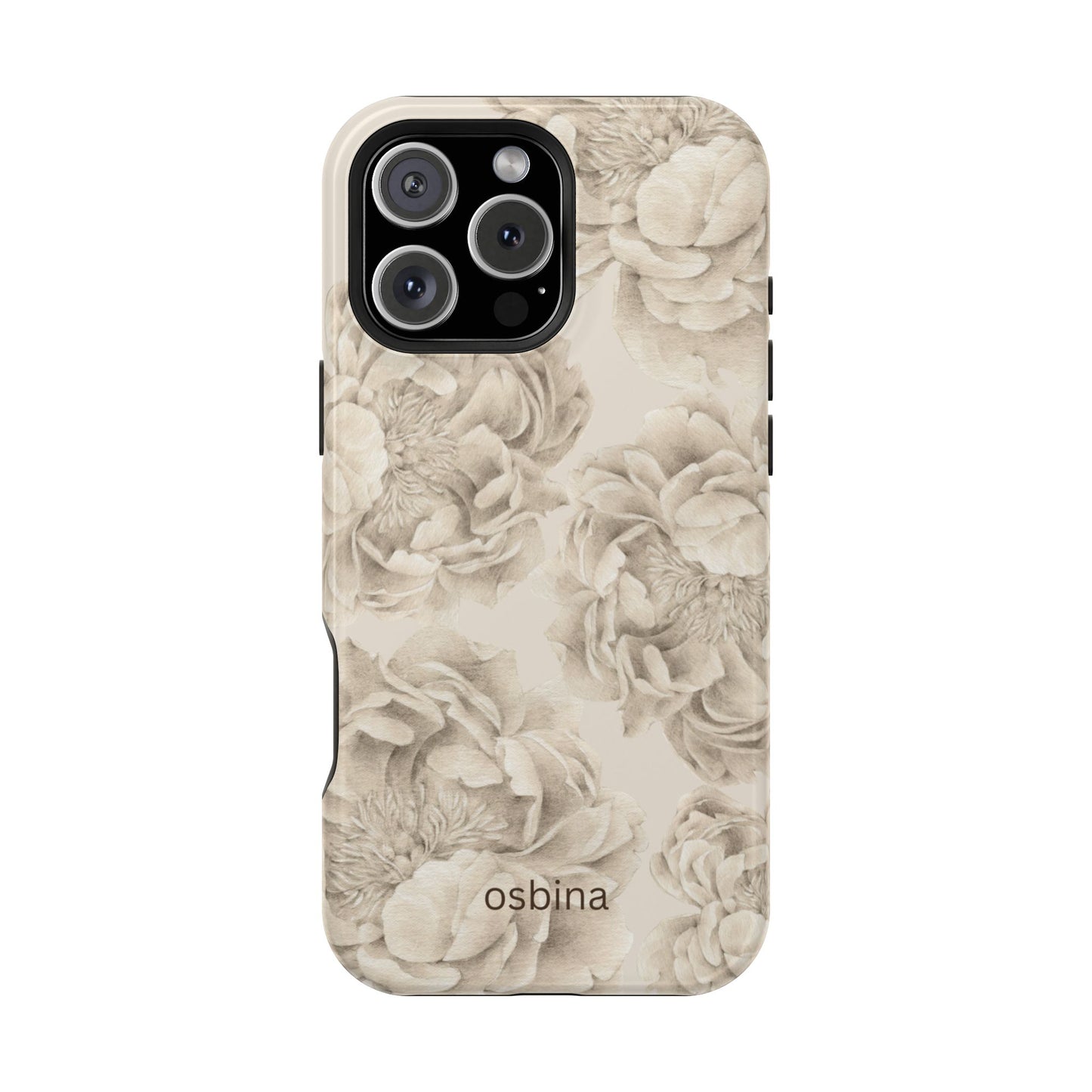 osbina | Peony Sand Designer Case