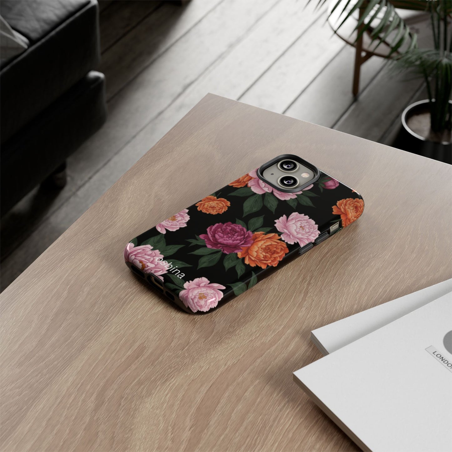 osbina | The Peony Noir Designer Case