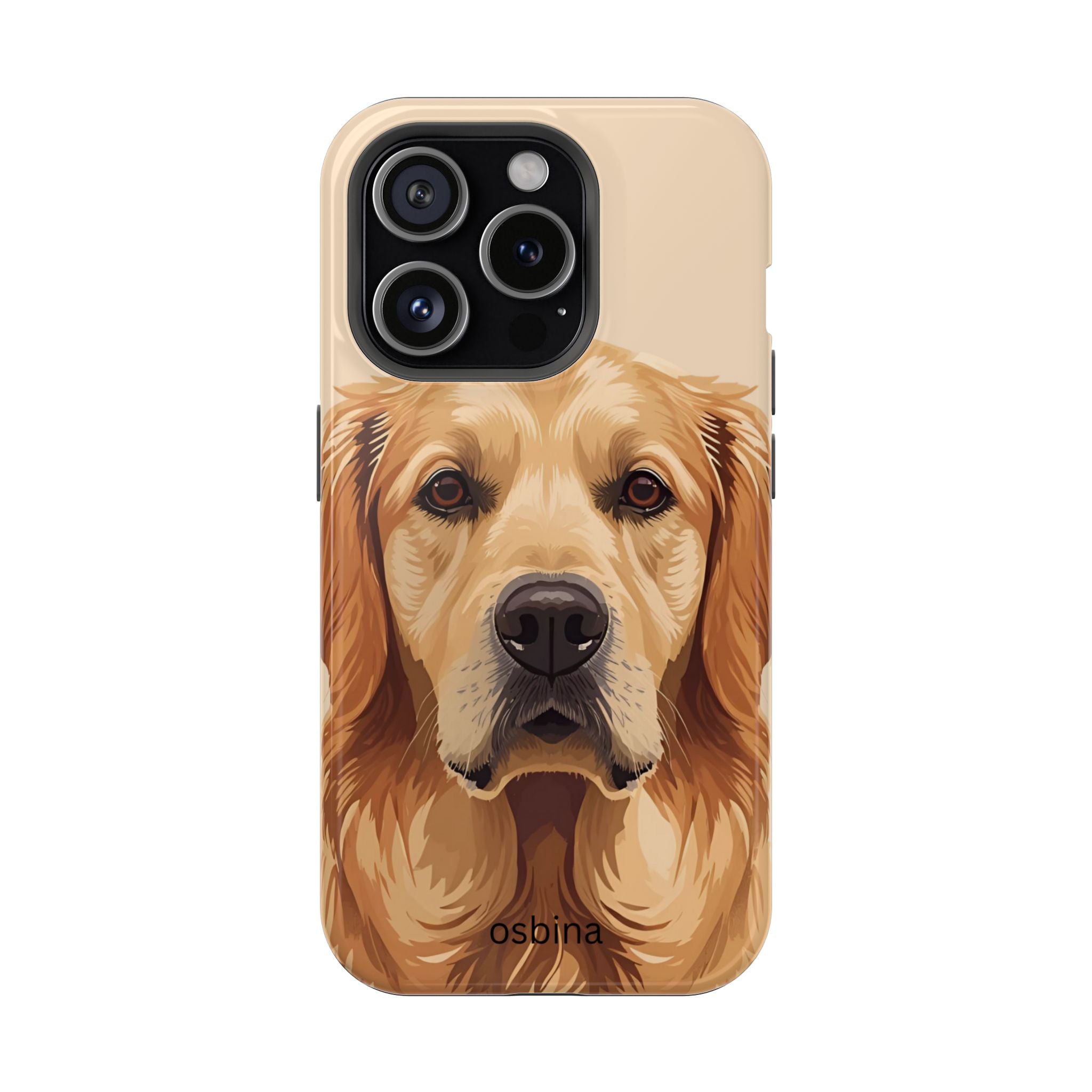 osbina | MagSafe for iPhone | The Golden Retriever Designer Case