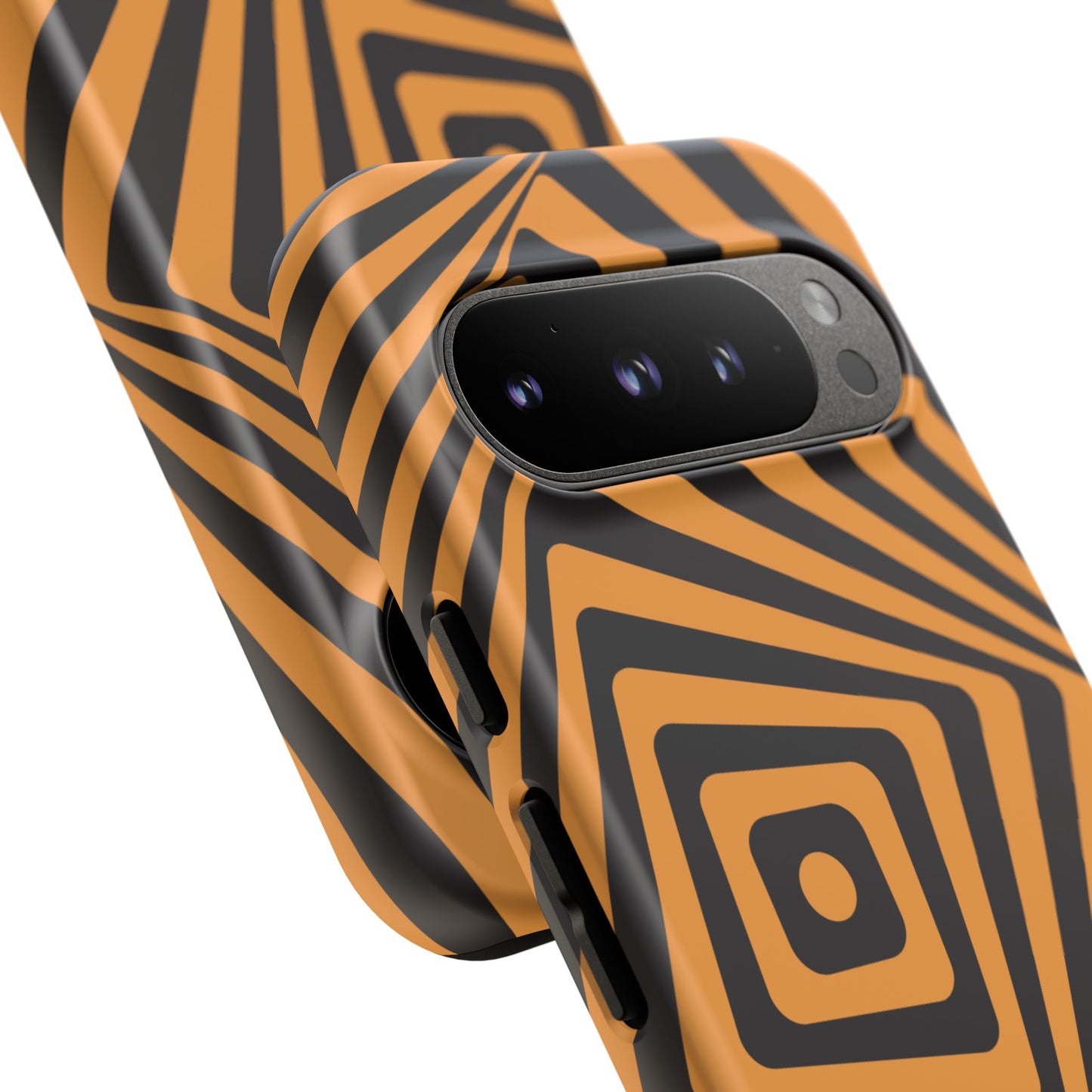 osbina | Step Into the Zone — The Orange + Black Spiral Case | The Season Collective