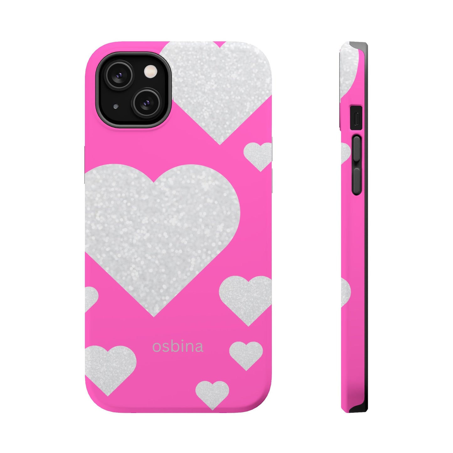 osbina | MagSafe compatible for iPhone | The Shimmering Love Case | YAYOU Collection Supporting Shine Like Sable